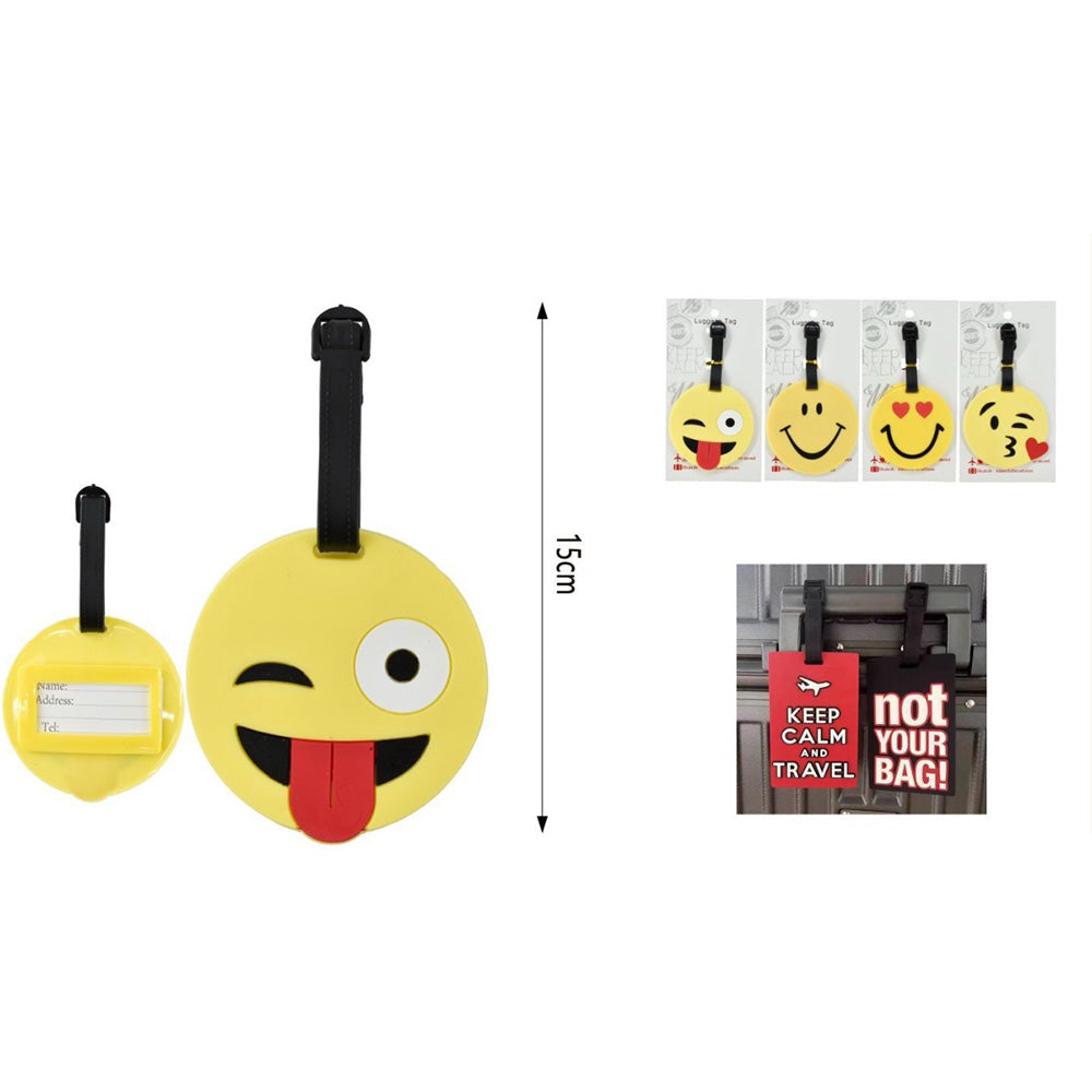 OEMΕτικέτα Βαλίτσας Φατσούλα 15εκ 3 Σχέδια- 1Τμχpapell.gr