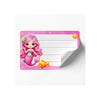 Ετικέτες Αυτοκόλλητες Sticki Pink Mermaid 16 Τμχ