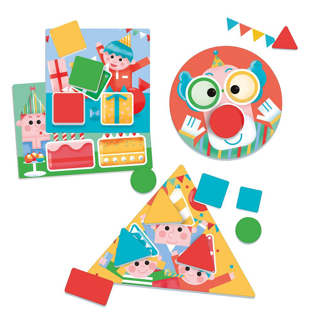 Εξυπνούλης Εκπαιδευτικό Παιχνίδι Σχήματα Και Χρώματα Για 2-4 Χρονών