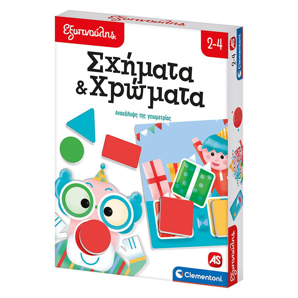Εξυπνούλης Εκπαιδευτικό Παιχνίδι Σχήματα Και Χρώματα Για 2-4 Χρονών