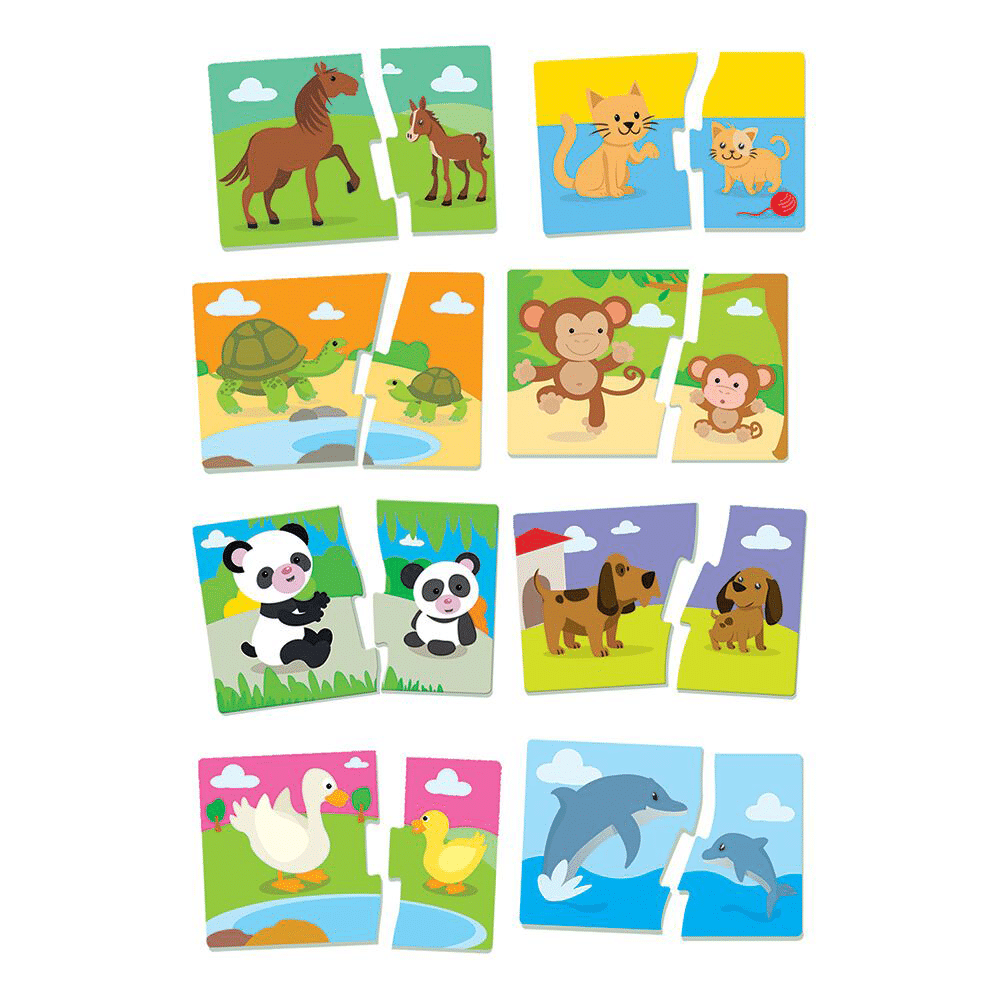 ClementoniΕξυπνούλης Εκπαιδευτικό Παιχνίδι Μαμάδες Και Μικρά Για 2-4 Χρονώνpapell.gr