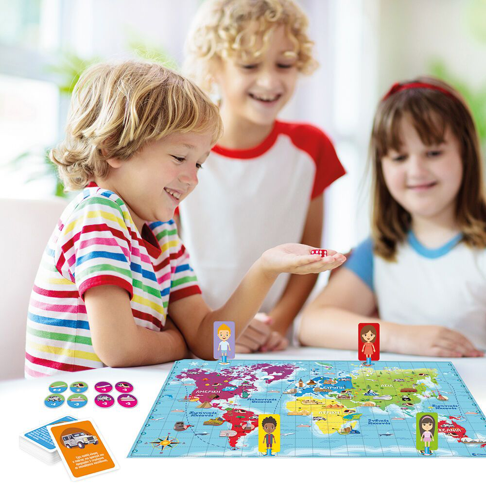 ClementoniΕξυπνούλης Εκπαιδευτικό Παιχνίδι Γνωρίζω Τον Κόσμο Για 6+ Χρονώνpapell.gr