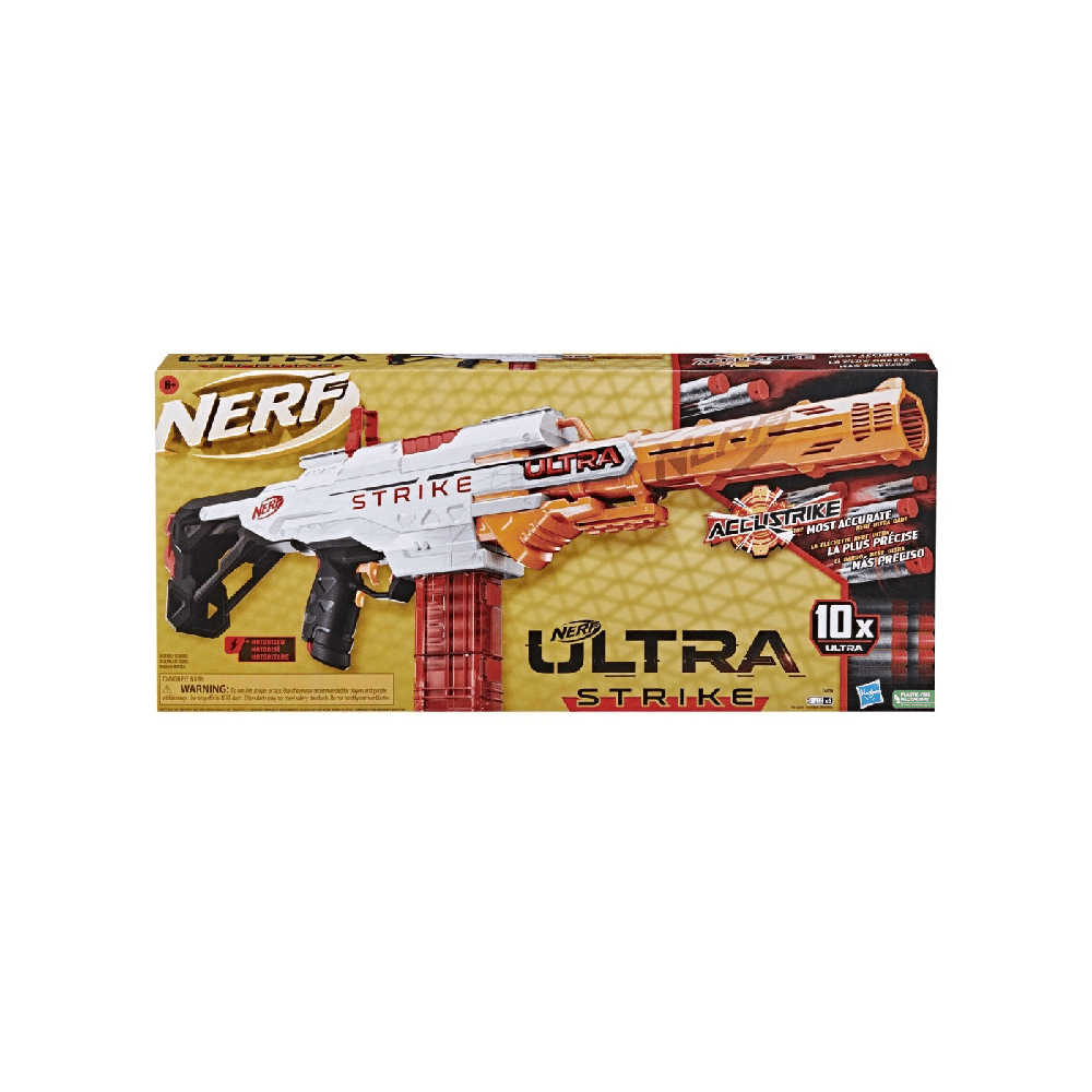 Hasbro Nerf Ultra Strike Motorized Blaster ,10 Accustrike Darts
