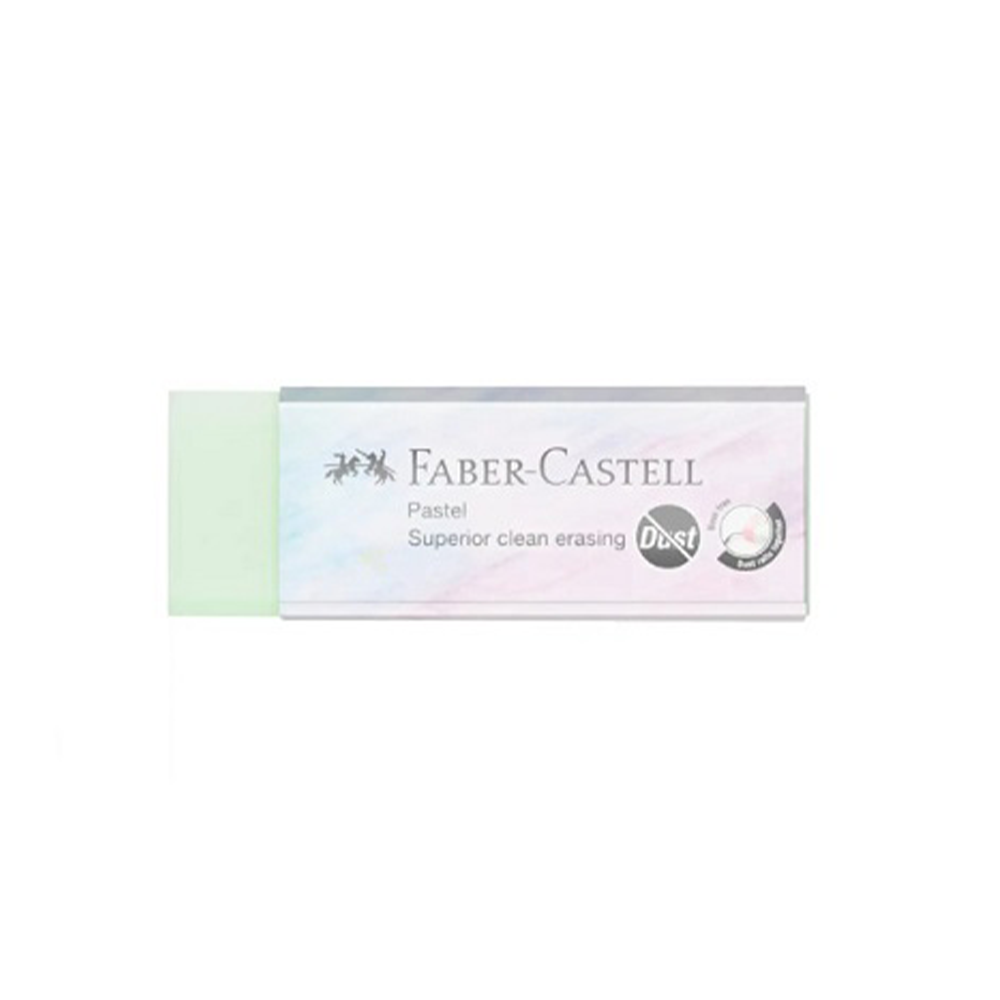 Faber-Castell Γόμα Dust-Free Pastel 4 Χρώματα 1 Τεμάχιο