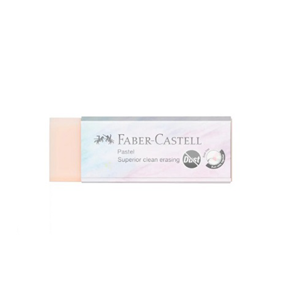 Faber-Castell Γόμα Dust-Free Pastel 4 Χρώματα 1 Τεμάχιο