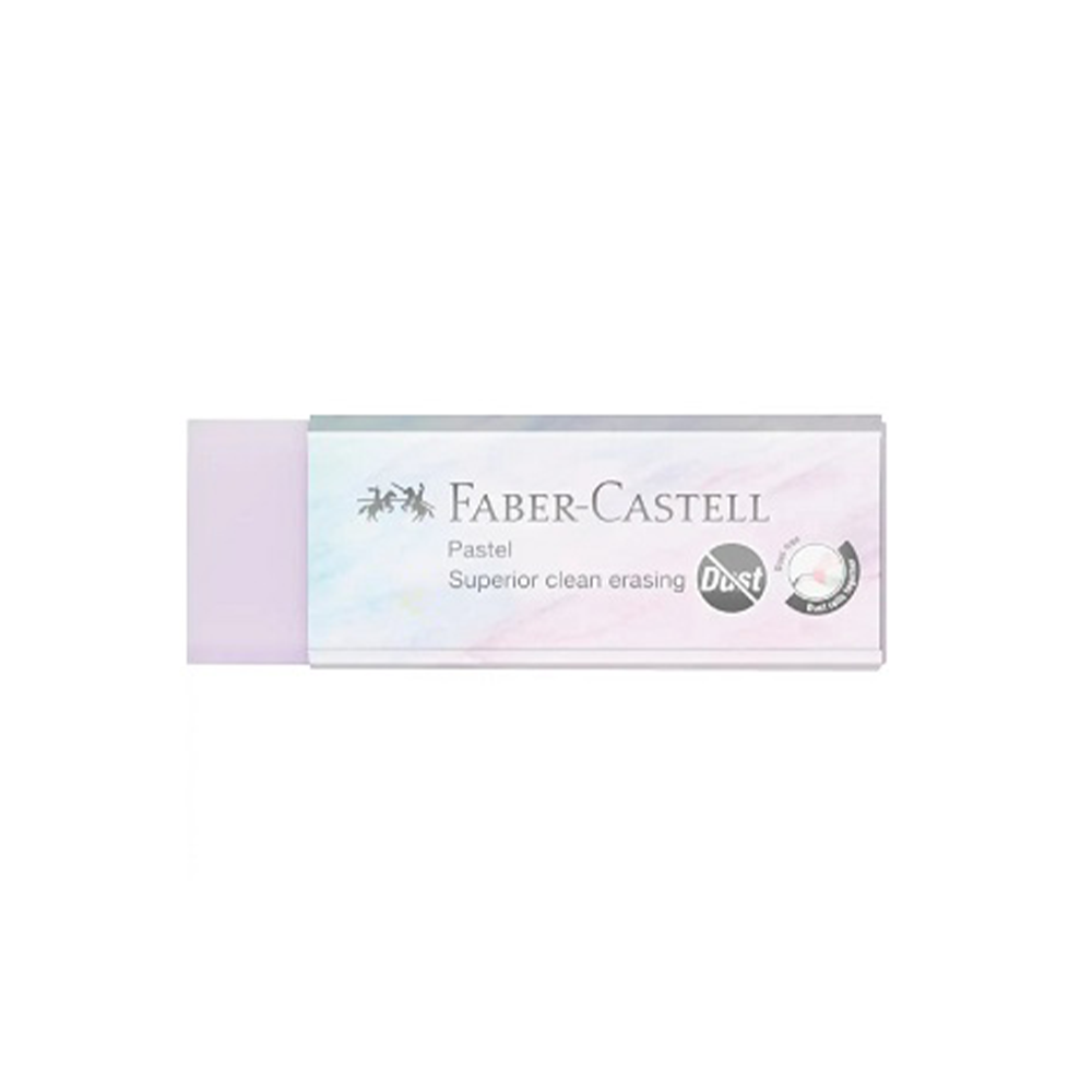 Faber-Castell Γόμα Dust-Free Pastel 4 Χρώματα 1 Τεμάχιο