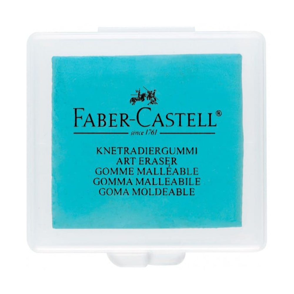 Faber-Castell Γόμα Σχεδίου Ζυμαράκι Σε Πλαστική Θήκη 3 Χρώματα - 1 Τεμάχιο