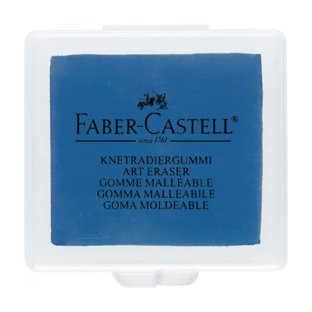 Faber-Castell Γόμα Σχεδίου Ζυμαράκι Σε Πλαστική Θήκη 3 Χρώματα - 1 Τεμάχιο