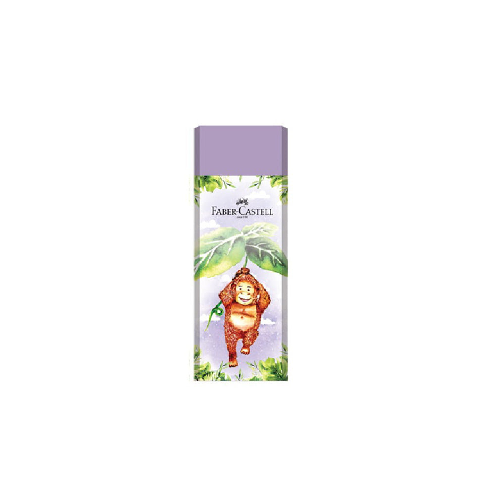 Faber Castell Γόμα Happy Jungle 4 Σχέδια - 1 Τμχ
