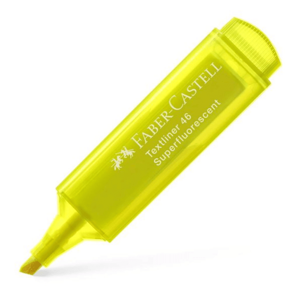 Faber Castell Μαρκαδορος Υπογραμμισης Κιτρινος