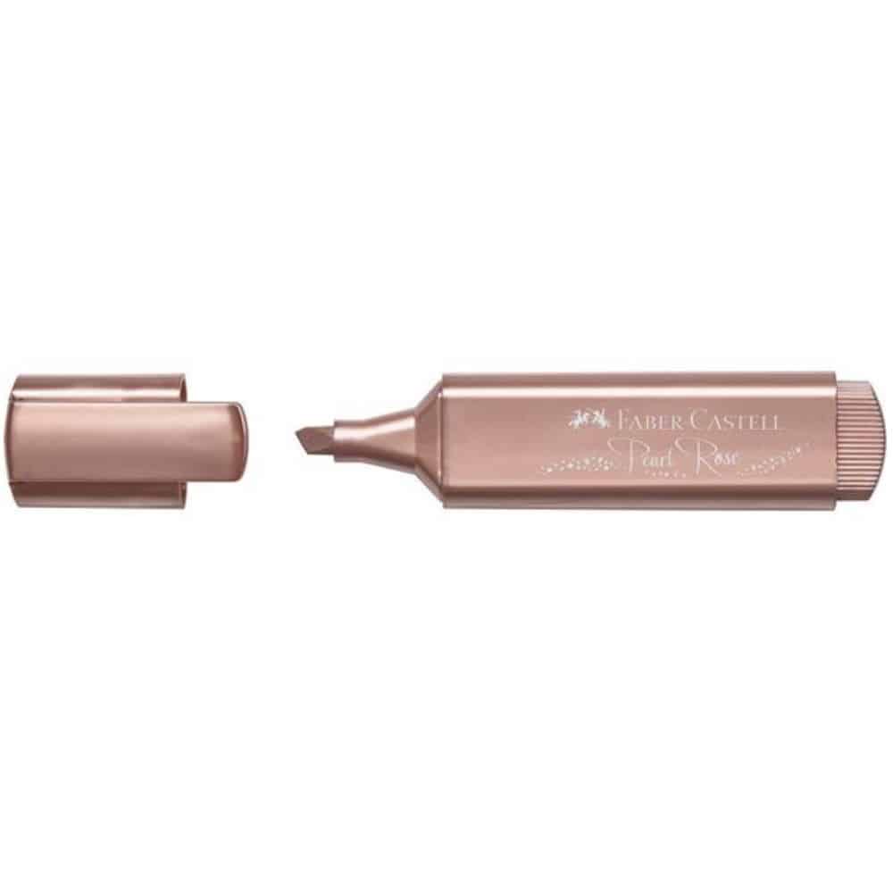 Faber Castell Μαρκαδορος Υπογραμμισης Metallic Ruby Rose