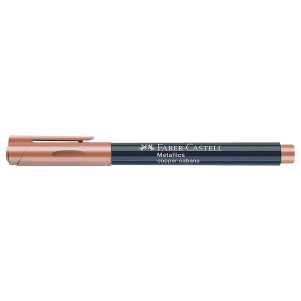 Faber-Castell Μεταλλικός Μαρκαδόρος Μπρονζέ - Copper Cabana