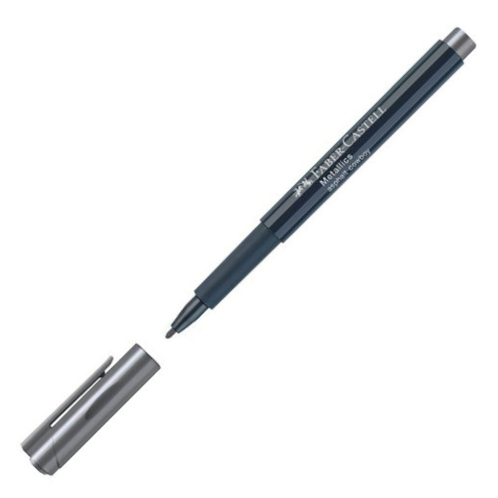 Faber-Castell Μεταλλικός Μαρκαδόρος Γκρι Σκούρο - Asphalt Cowboy