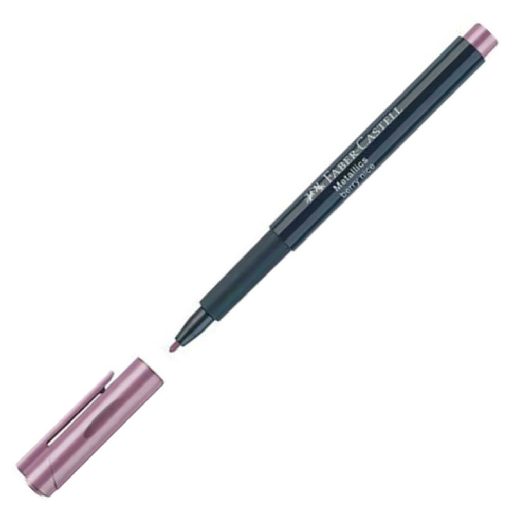 Faber-Castell Μεταλλικός Μαρκαδόρος Βατόμουρο - Berry Nice