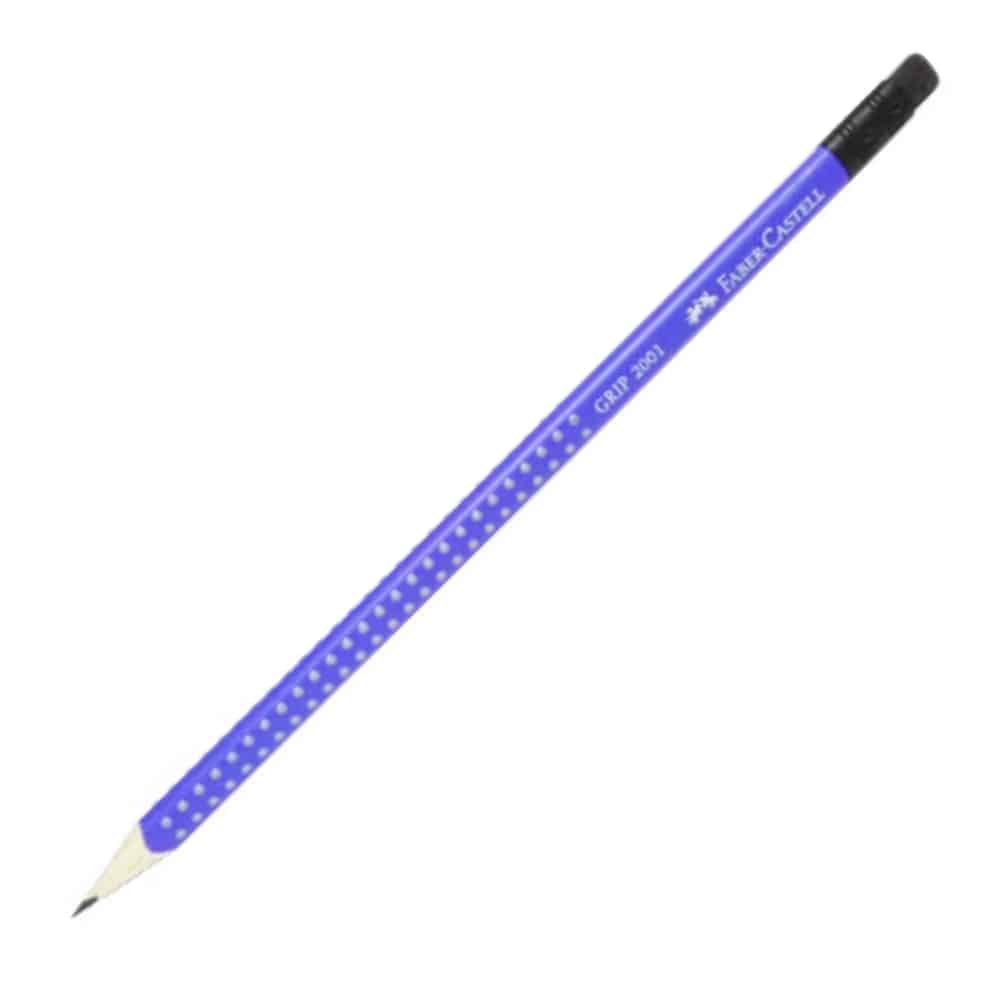 Faber - CastellFaber Castell Μολύβι Grip 2001 Μπλε Με Γόμαpapell.gr