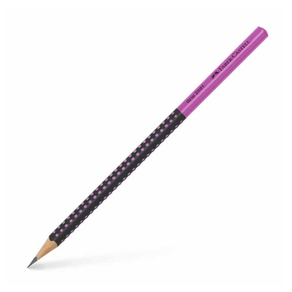 Faber - CastellFaber Castell Μολύβι Grip 2001 Δίχρωμο Μαύρο/Ροζpapell.gr