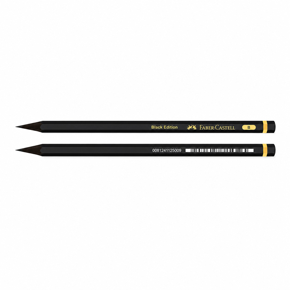 Faber-Castell Μολύβι Black Edition B - 1 Τεμάχιο