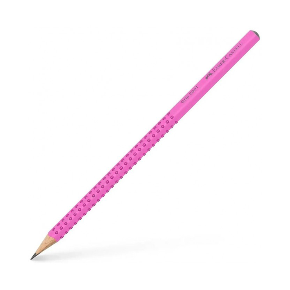 Faber-Castell Μολύβι Grip 2001 B Pink Madder Lake - 1 Τεμάχιο