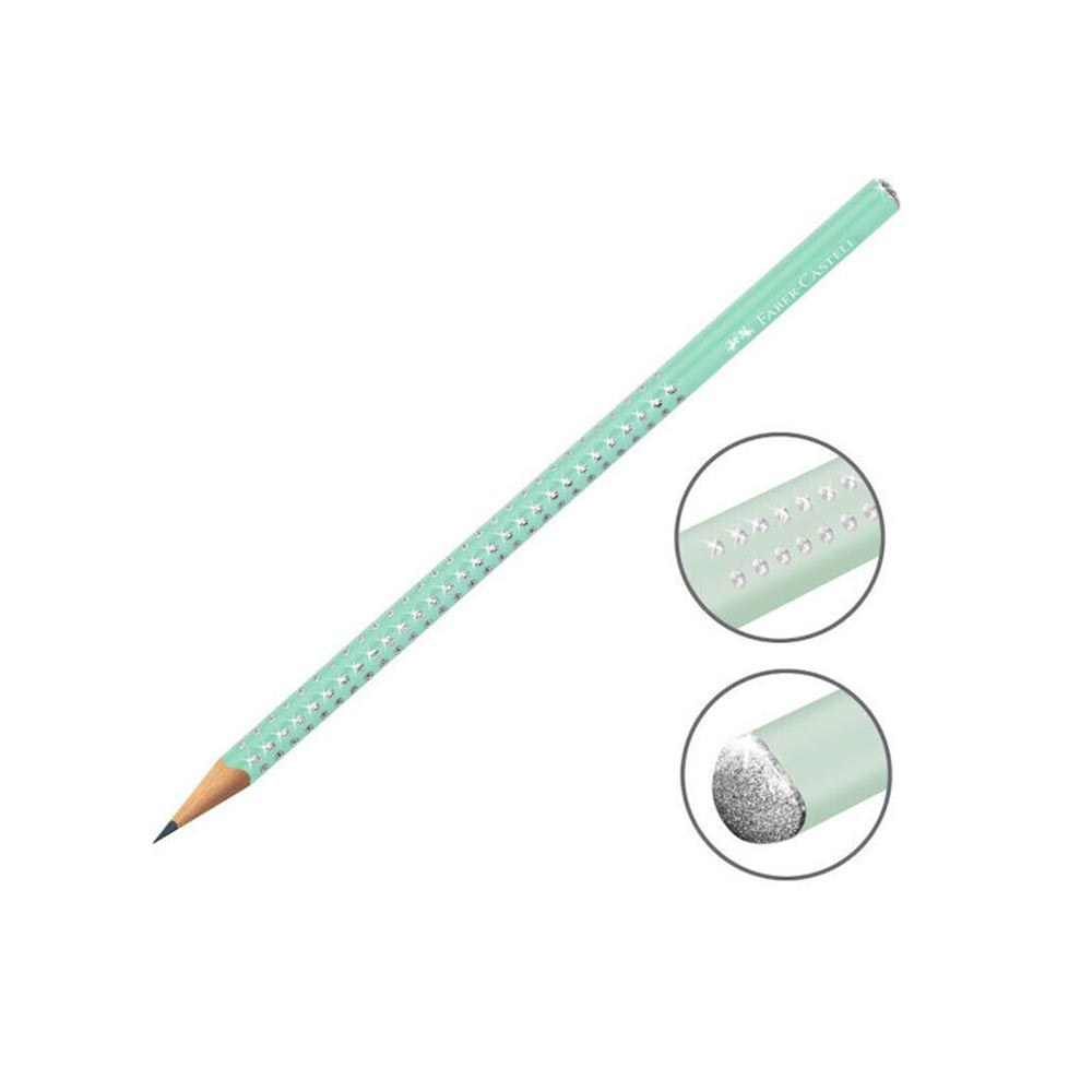Faber-Castell Μολύβι Sparkle Metallic Jelly Mint 