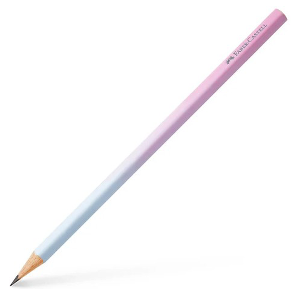 Faber-Castell Μολύβι Τριγωνικό Flow Blushing B - 1 Τεμάχιο