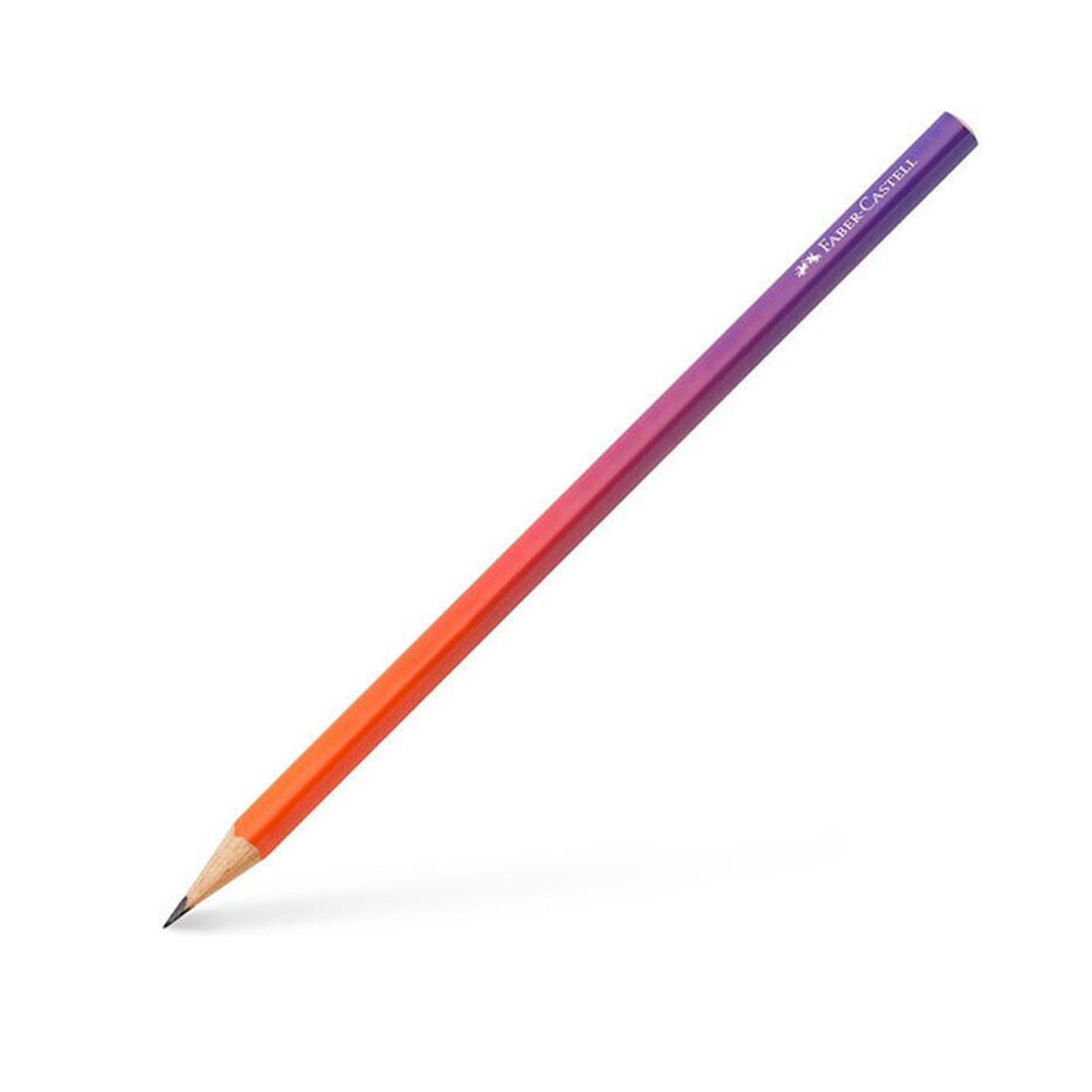 Faber-Castell Μολύβι Τριγωνικό Flow Punchy Melon B - 1 Τεμάχιο