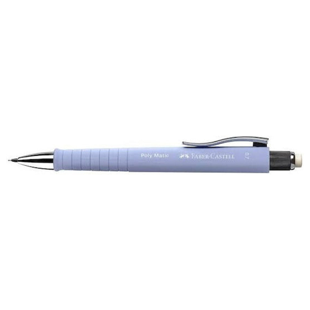 Faber-Castell Polymatic Μηχανικό Μολύβι Με Γόμα Pale Iris 0.7mm