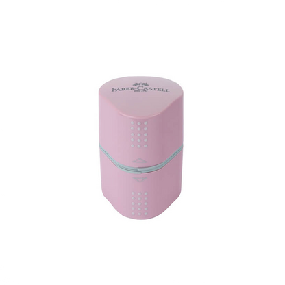 Faber - CastellFaber Castell Ξύστρα Βαρελάκι Grip Trio Rose Shadowspapell.gr