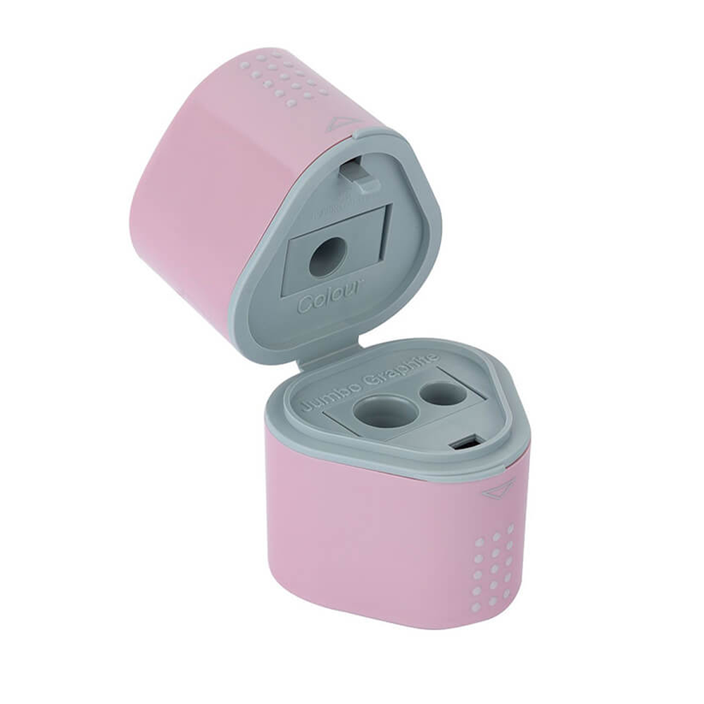 Faber - CastellFaber Castell Ξύστρα Βαρελάκι Grip Trio Rose Shadowspapell.gr