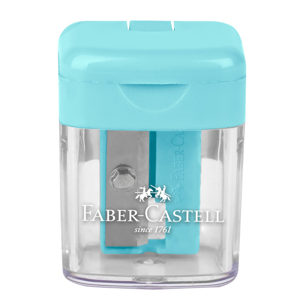 Faber - CastellFaber-Castell Ξύστρα Mini Box Βαρελάκι 4 Χρώματα - 1Τμχpapell.gr