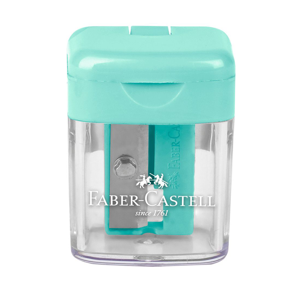 Faber - CastellFaber-Castell Ξύστρα Mini Box Βαρελάκι 4 Χρώματα - 1Τμχpapell.gr