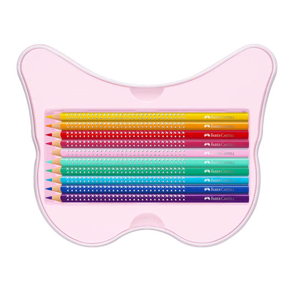 Faber-Castell Ξυλομπογιές Awf Sparkle Metal Butterfly 20 Χρωμάτων