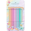 Faber Castell Ξυλομπογιες Sparkle Metal Pastel 12Τμχ