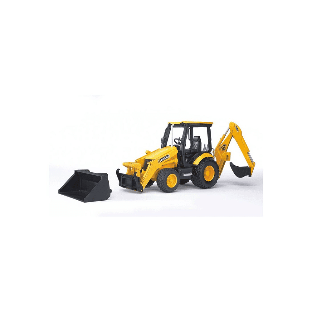 Bruder Φορτωτης Μικρος Jcb Midi Cx Με Εκσκαφεα