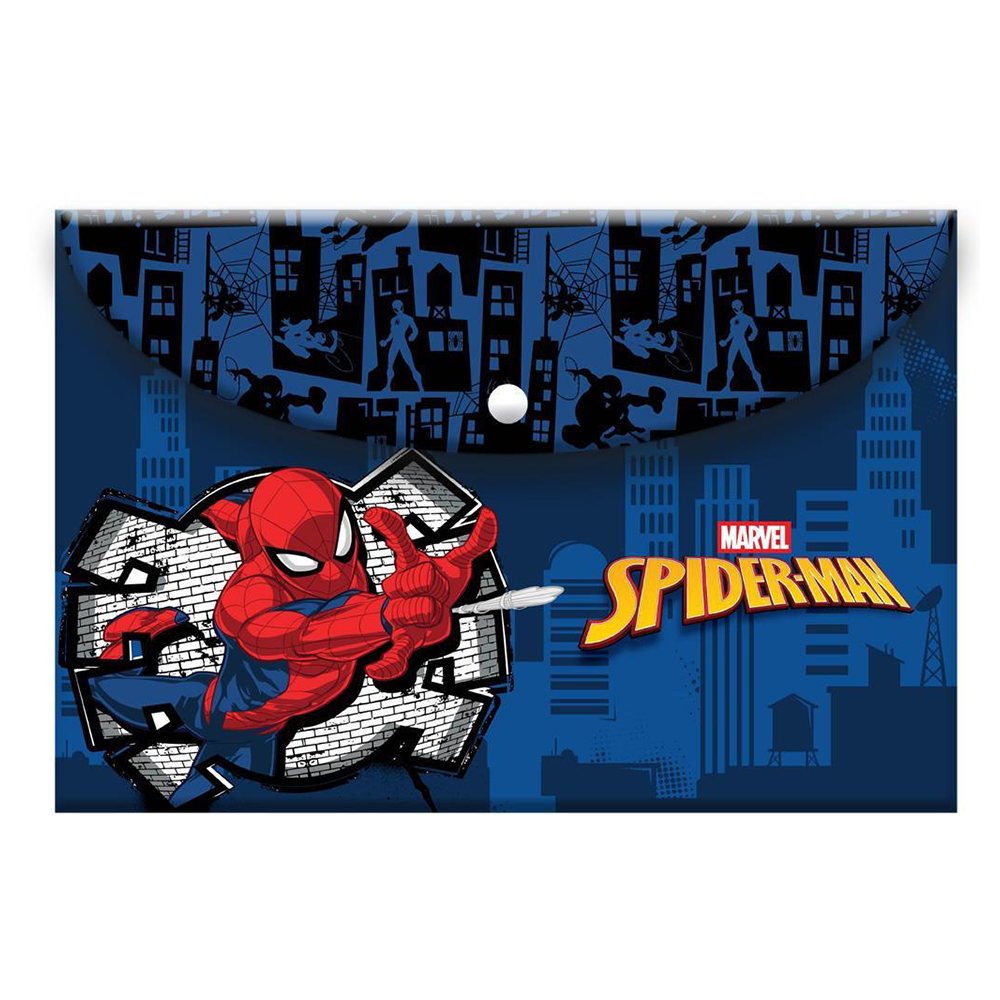 Φάκελος με Κουμπί Α4 Marvel Spider-Man