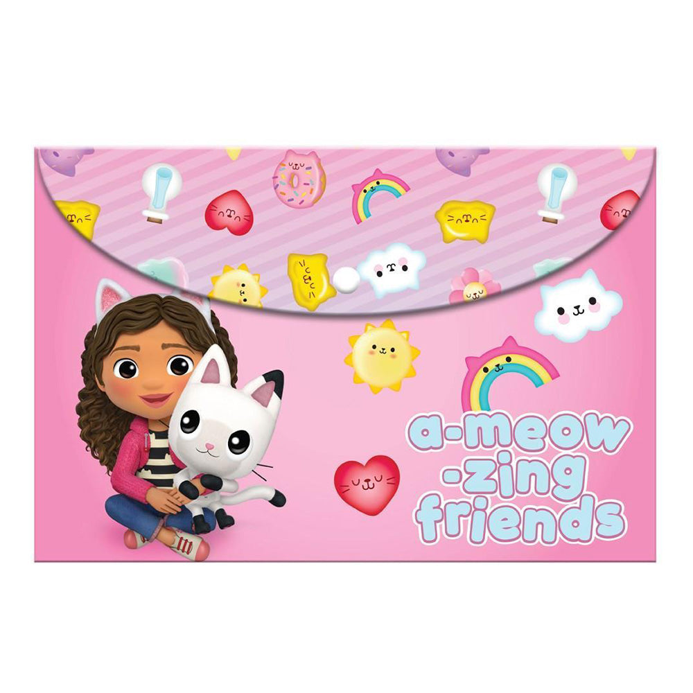 DiakakisΦάκελος Κουμπί Α4 Gabbys Dollhousepapell.gr