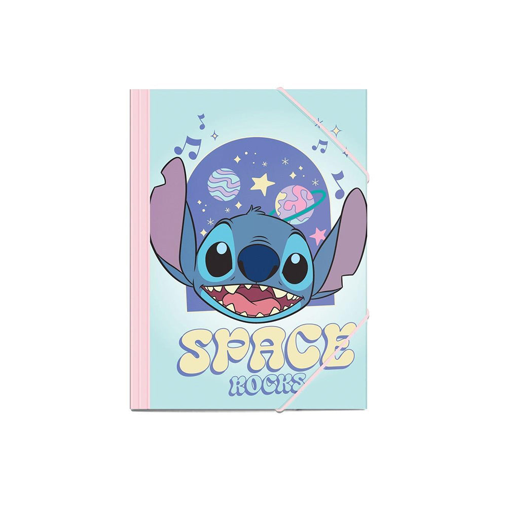 Φάκελος Λάστιχο Lilo & Stitch 25x35εκ 