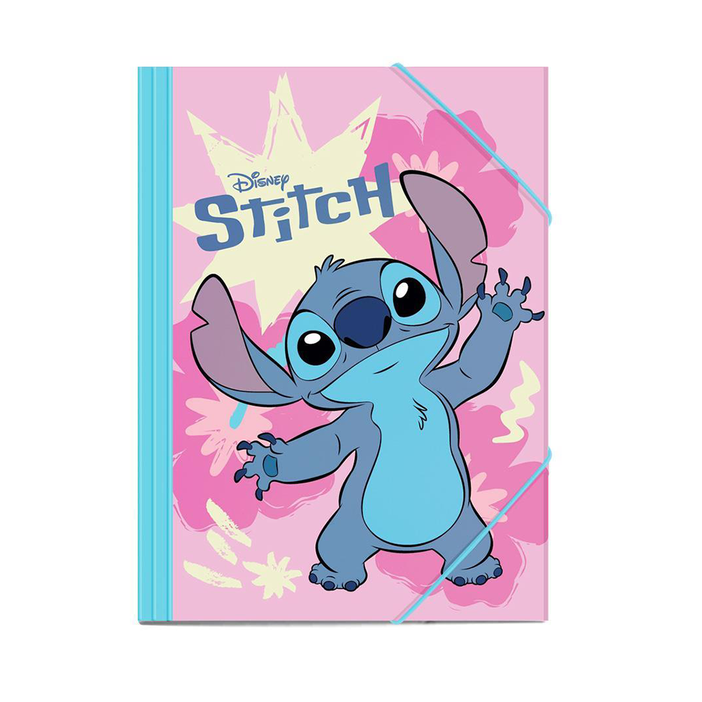 Φάκελος με Λάστιχο Lilo & Stitch 25x35 εκ