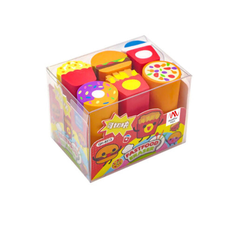 MathvFancy Eraser Set: Fastfoodpapell.gr