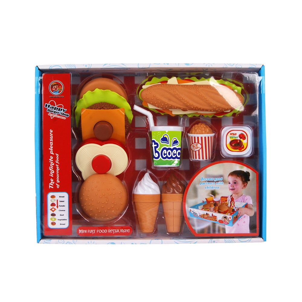 Σετ Fast Food Σε Δίσκο