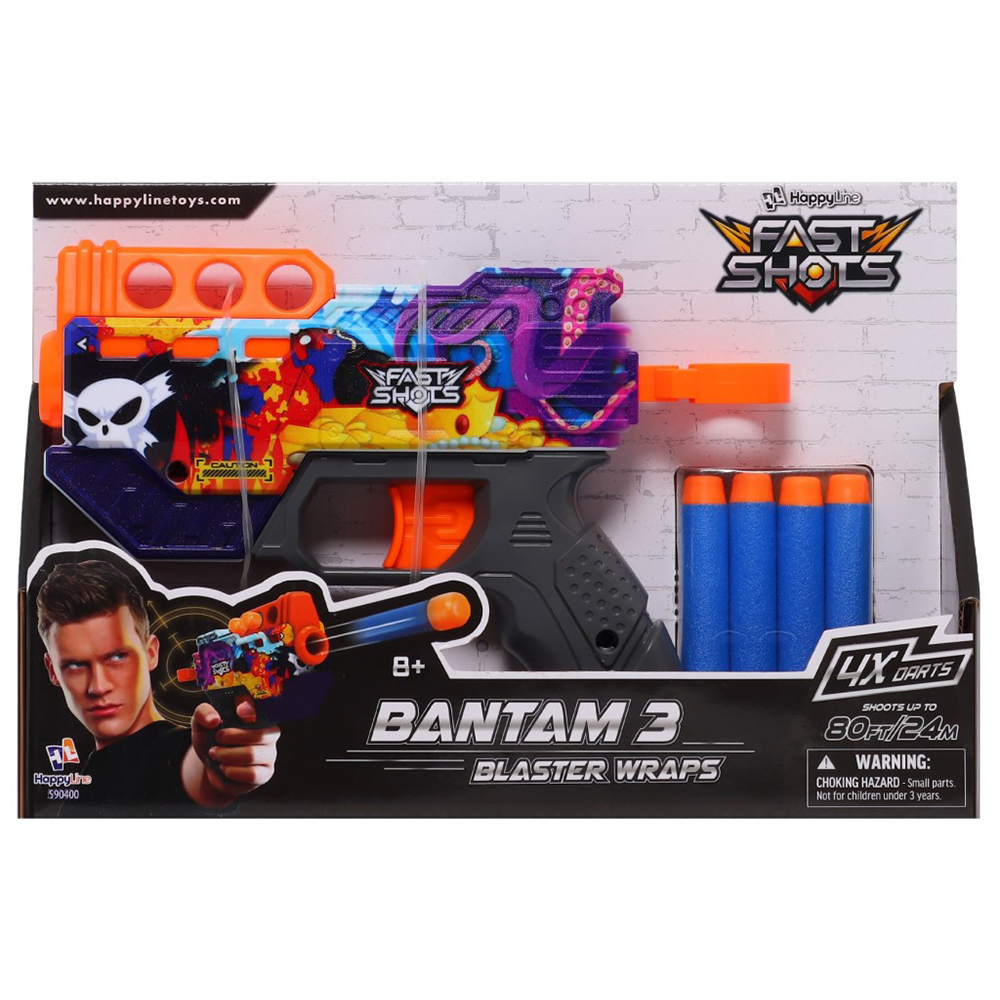 JUST TOYSFast Shots Blaster Wraps Bantam 3papell.gr