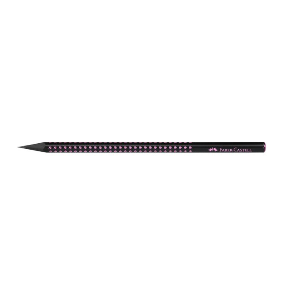 Faber-Castell Μολύβι Sparkle Midnight B Ροζέ