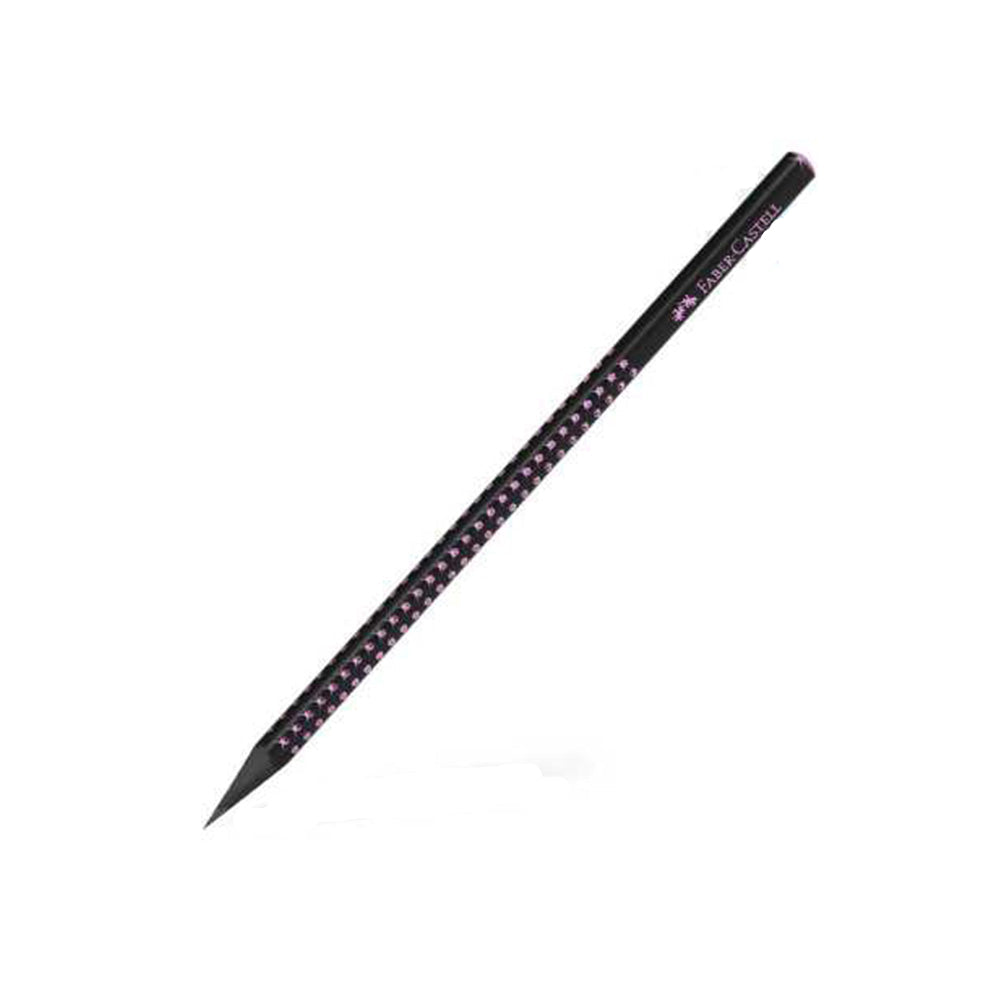 Faber-Castell Μολύβι Sparkle Midnight B Ροζέ