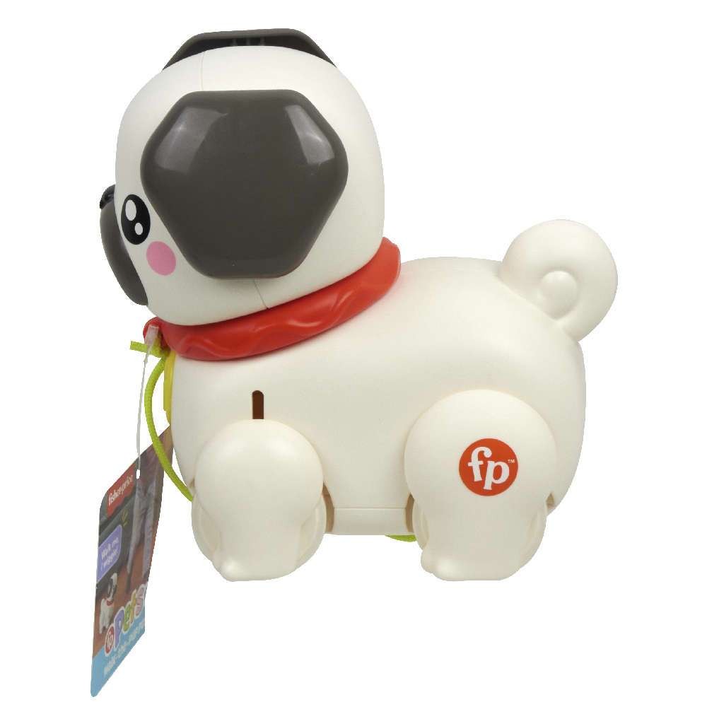 Fisher-Price Pets Συρόμενο Σκυλάκι Pug
