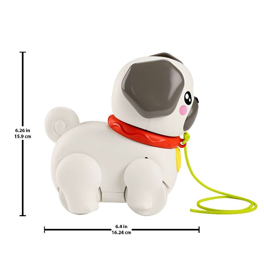 Fisher-Price Pets Συρόμενο Σκυλάκι Pug