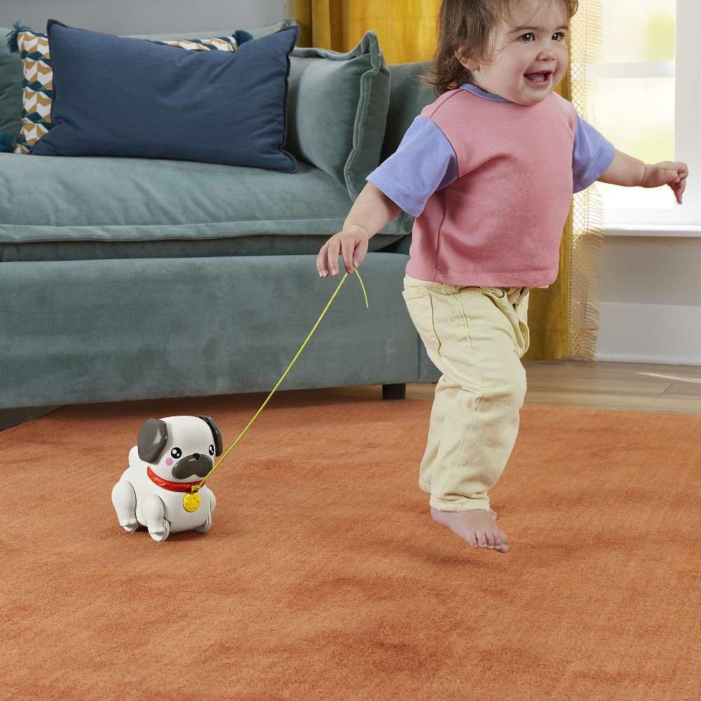 Fisher-Price Pets Συρόμενο Σκυλάκι Pug