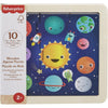 Fisher-Price Ξύλινο Puzzle 9 Τεμάχια Πλανήτες