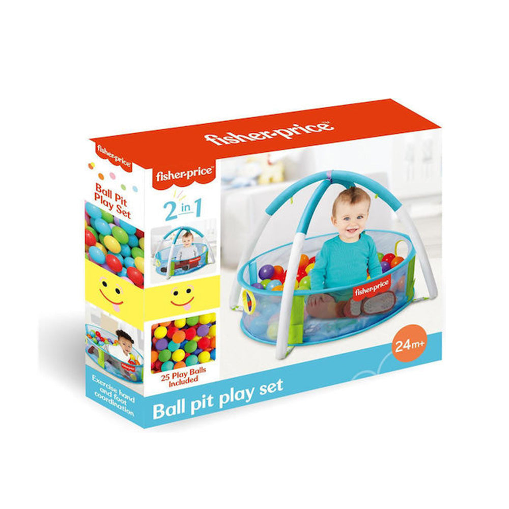 Fisher-Price Baby Ball Pit 25pcs Ocean Ball Inside 