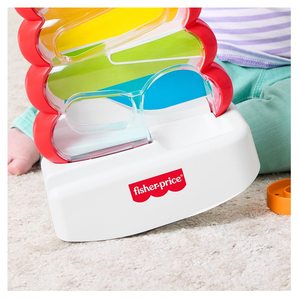 Fisher-Price Drop Through Κλασική Πυραμίδα με Κρίκους για Βρέφη