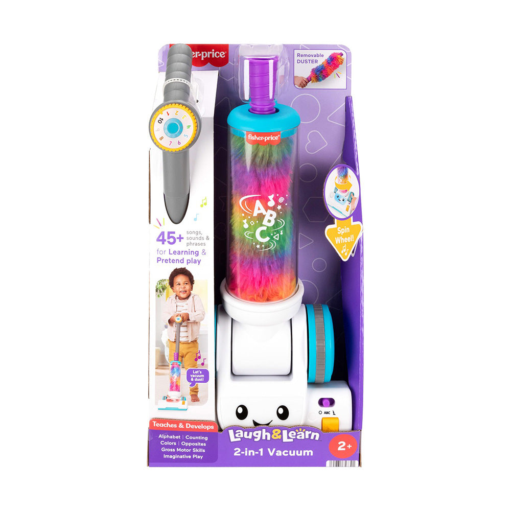 Fisher-Price Laugh and Learn Εκπαιδευτική Ηλεκτρική Σκούπα 2 in 1 