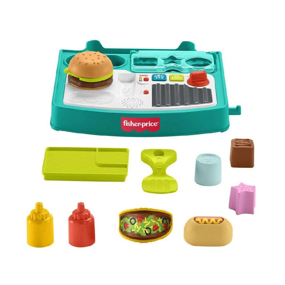 Fisher-Price Laugh & Learn Εκπαιδευτικό Καροτσάκι Περπατούρα 4 σε 1 με Ήχους & Φώτα